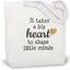 Regalo para profesora mujer resistente lavable asa cuerda blanco