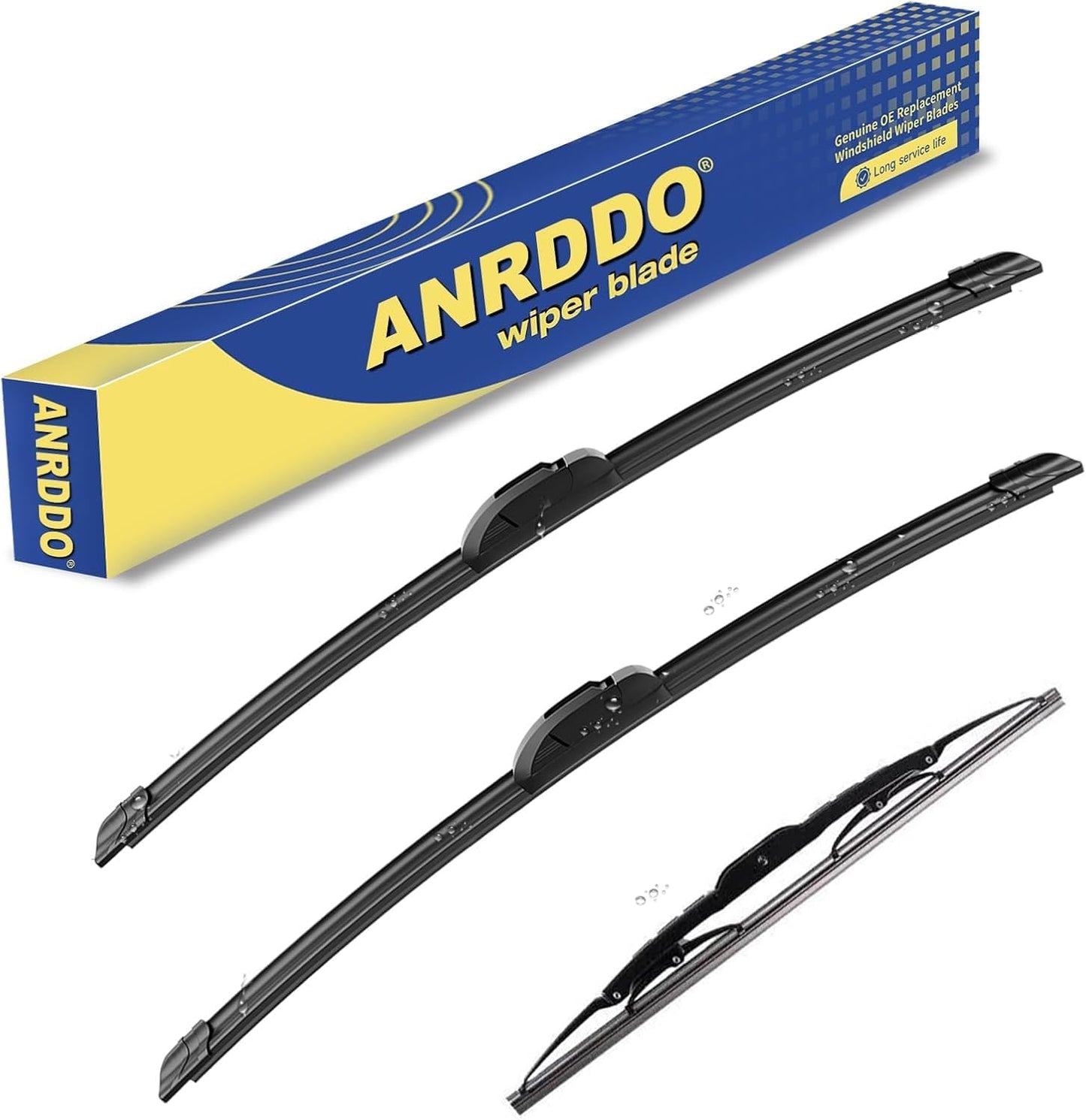 Set 3 limpiaparabrisas repuesto Chevrolet Equinox 18-21 12pulg