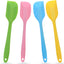 4 Espátulas Silicona 8pulg Mini para Hornear Antiadherentes