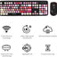 Combo teclado y ratón inalámbricos 2.4 GHz para PC Negro
