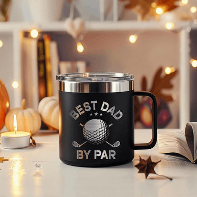 Taza de café golf para papá 14oz