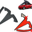 Cubierta adhesiva emblema Tesla Model Y negro mate