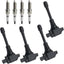 Set 4 bujías iridio comp. Nissan Altima Rogue 2.5l 1.8l