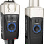 Sistema inalámbrico micrófono dinámico XLR transmisor receptor