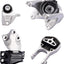 Set 4 soportes motor comp Promaster 6L V6 14-21