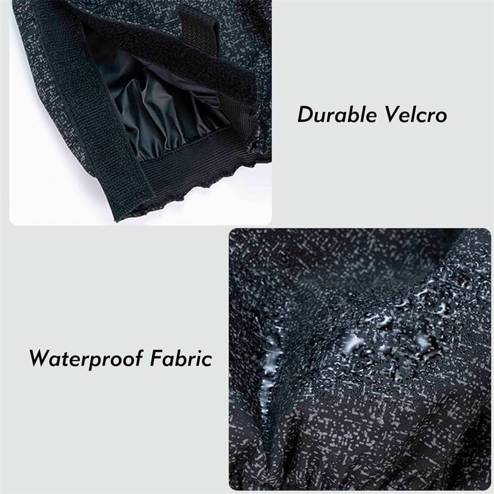 Gaiters ajustables impermeables para caminar esquiar