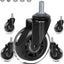 Ruedas giratorias 3pulg para silla oficina