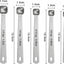 Set 5 Cucharas Medidoras Acero Inox 1/3 1/4 3/16