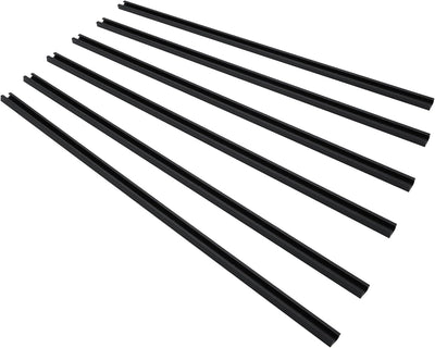 Pista T aluminio 48pulg carpintería doble corte anodizado