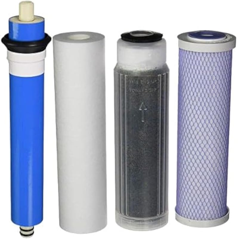 Kit filtro RODI 10" con resina MBD-30 color cambio