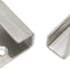Ganchos planos J acero inox soporte azulejos cerámica
