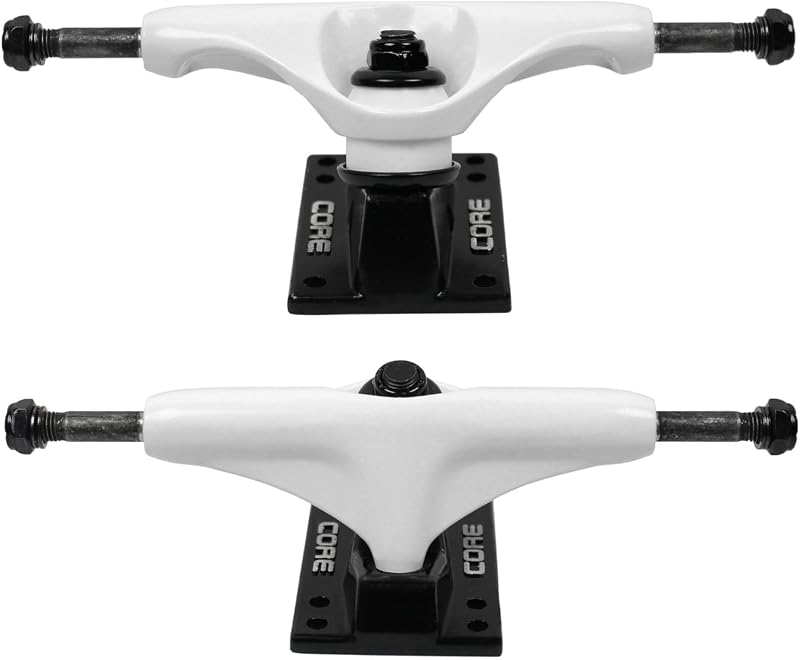 Camiones blancos monopatín ruedas rodamientos ABEC 5