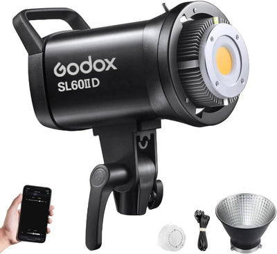 Luz LED estudio SL60IID control remoto 8 efectos