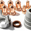 Kit 23 pzas antorcha plasma IPT-80 0.039"