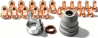 Kit 23 pzas antorcha plasma IPT-80 0.039"