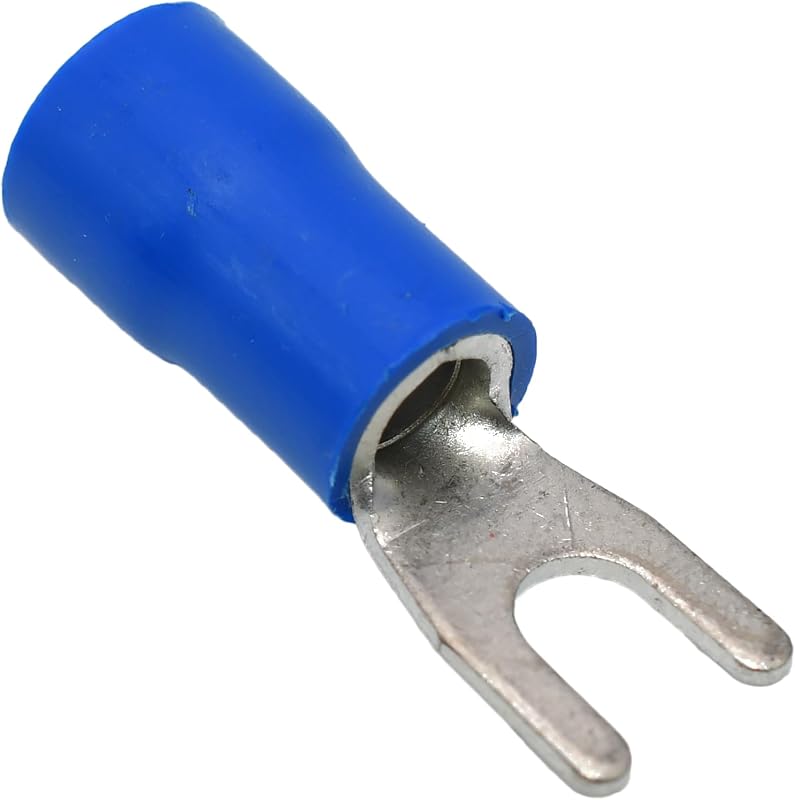 50 Pzas Conector crimpado horquilla 6 AWG 88A 600V CE