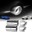 Adaptador tubo escape Toyota GR86 Subaru BRZ 2021-2025 2uds