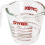 Taza medidora vidrio 1 taza transparente