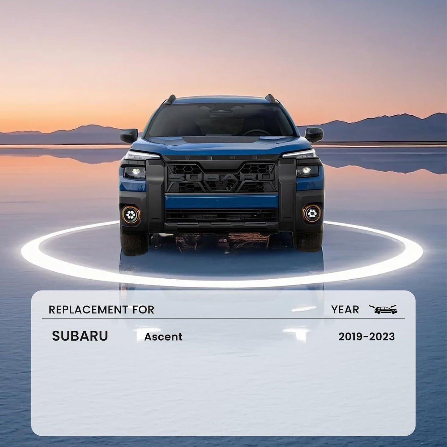 Limpiaparabrisas Subaru Ascent 19-23 set 2 escobillas premium
