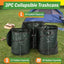 Botes basura campamento 44-29.5-23.1gal plegables exteriores