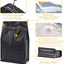 Bolsas café con válvula 8oz aluminio negro reutiliz.
