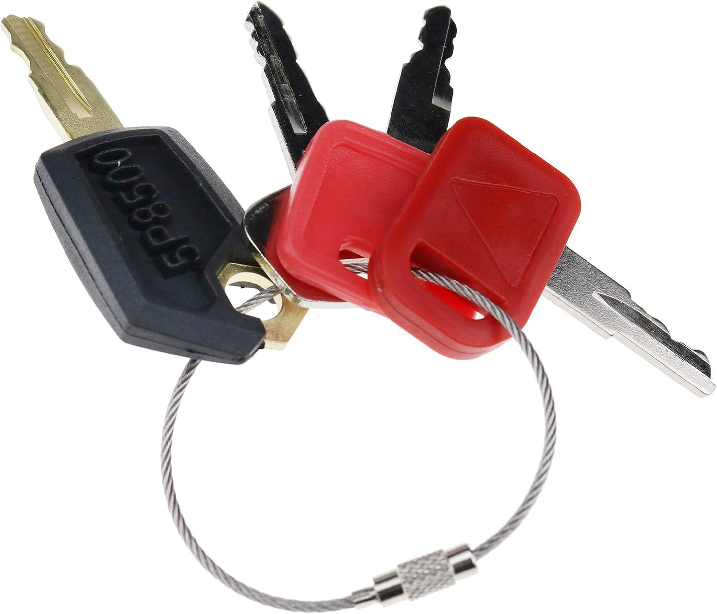 Set 4 llaves equipo pesado CAT John Deere Komatsu