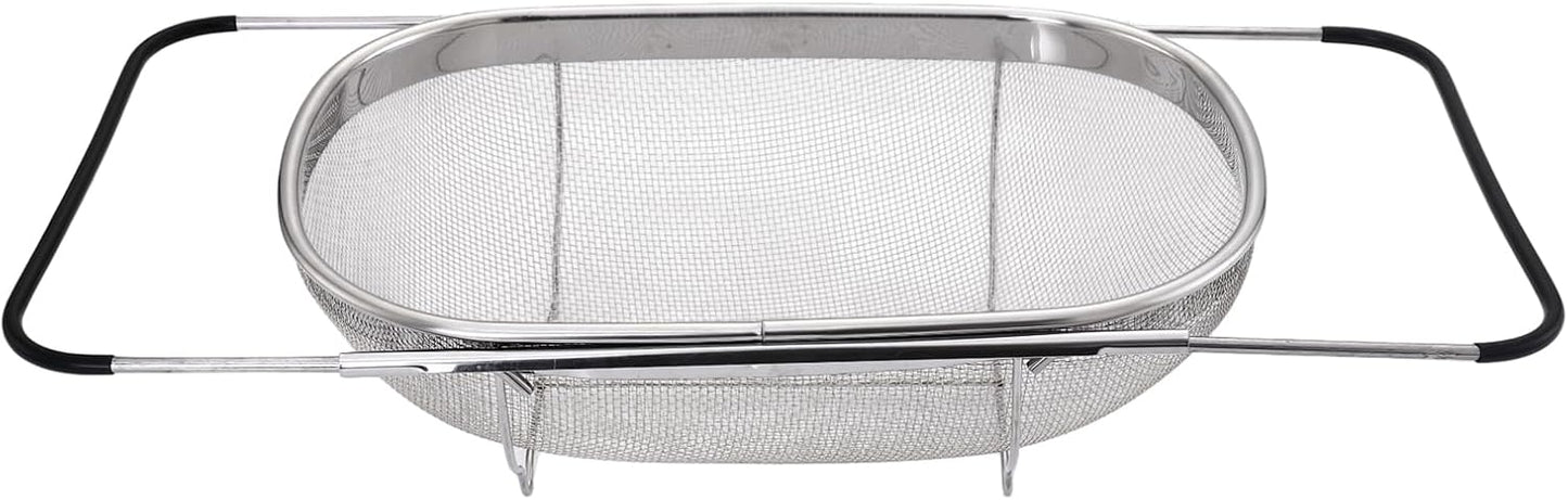 Cestillo colador acero inox expandible con mangos