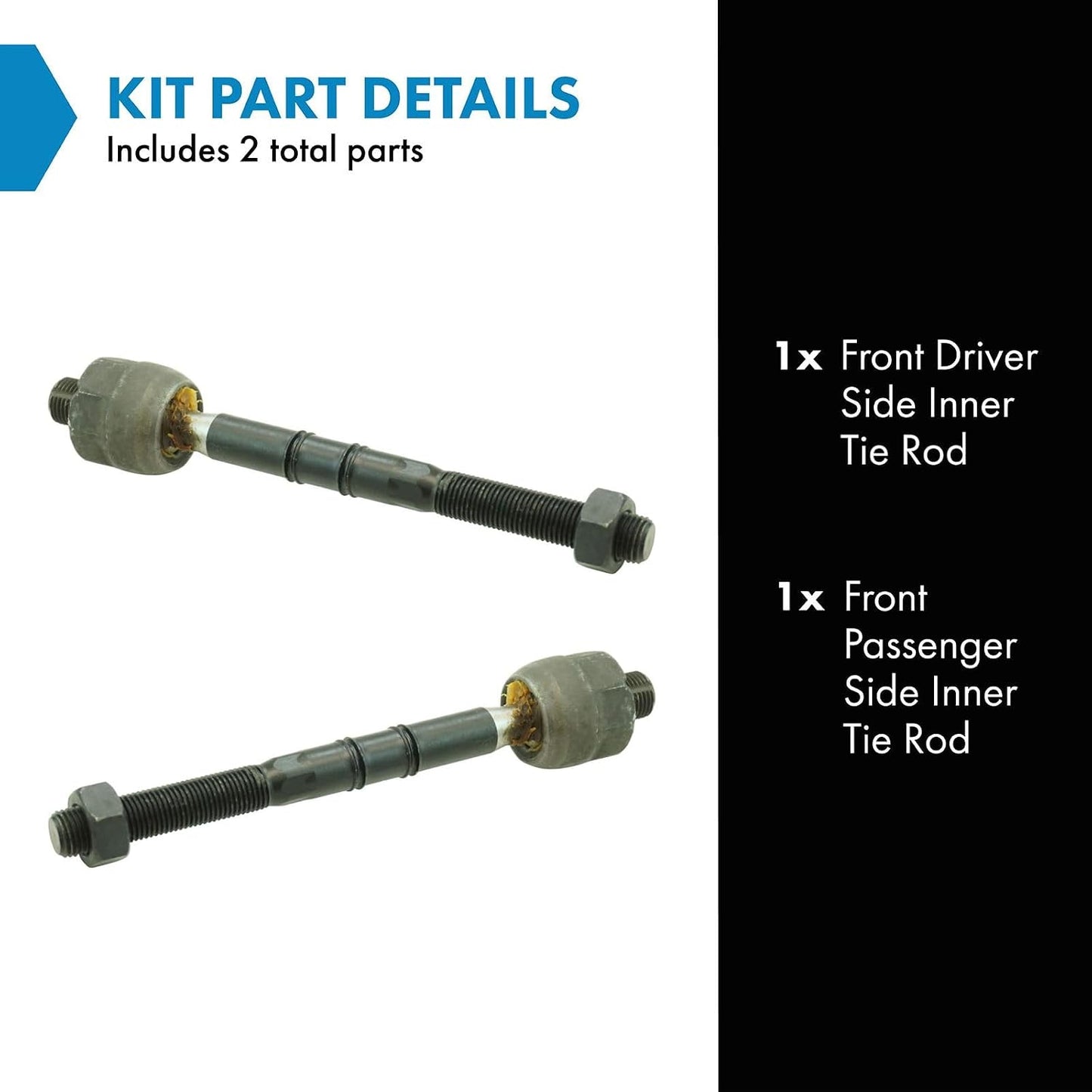 Set 2 Barras Acoplamiento Interior Mini Cooper 03-08