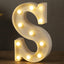 Letras iluminadas LED 26 letras y 10 números para fiestas y navidad