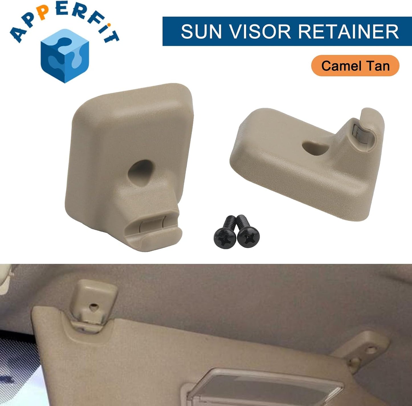 Soporte clip visera solar para Ford F150 09-14 conductor y pasajero