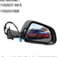 Espejo lateral derecho Tesla Model 3 2017-24 negro