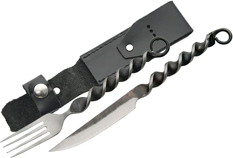 Set tenedores cuchillos medievales