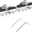Soportes luz LED acero inox universal para Jeep