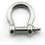 2 Unids 3/8pulg Acero Inox Grillete Arco Cuerda Supervivencia
