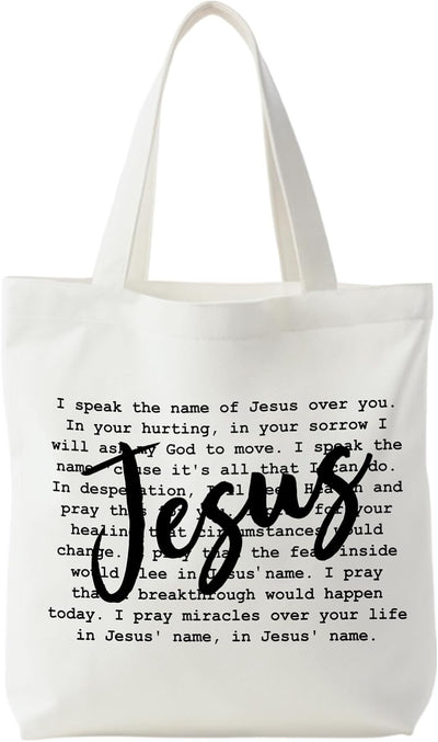 Bolsa tote cristiana para mujer regalo