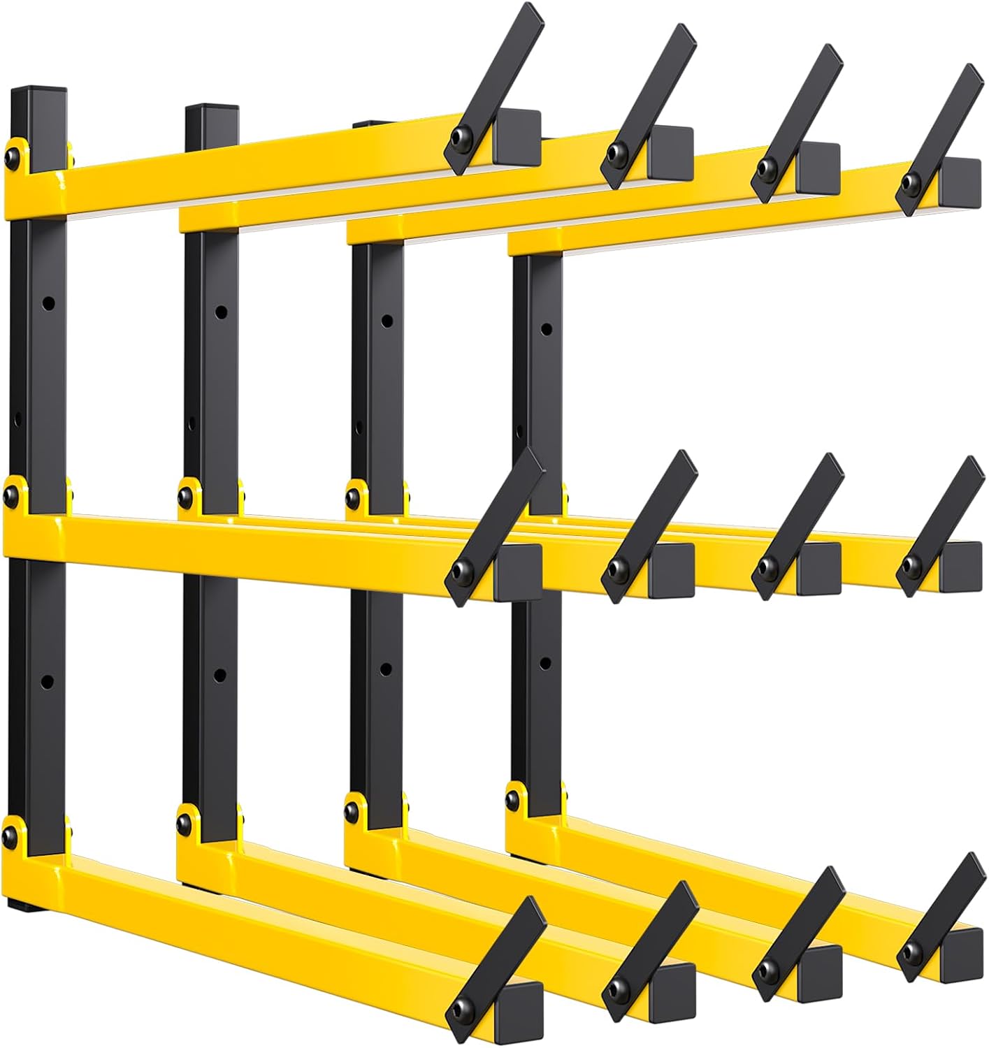 Estante madera plegable 3 niveles con organiz.