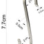 Ganchos S acero inox 304 para colgar ollas sartenes plateado
