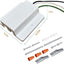 2 Conectores Flotantes para Rieles Toldo H 3 Alambre