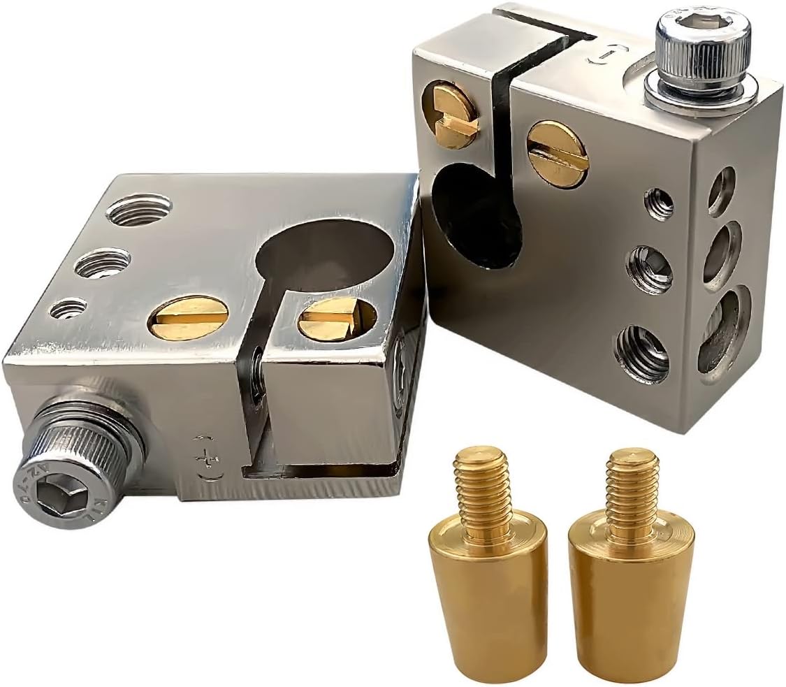 Conectores batería adaptador poste coche barco