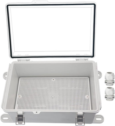 Caja eléctrica IP67 con cubierta transparente