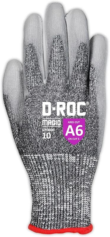 Guantes trabajo touchscreen resistente corte 10/XL