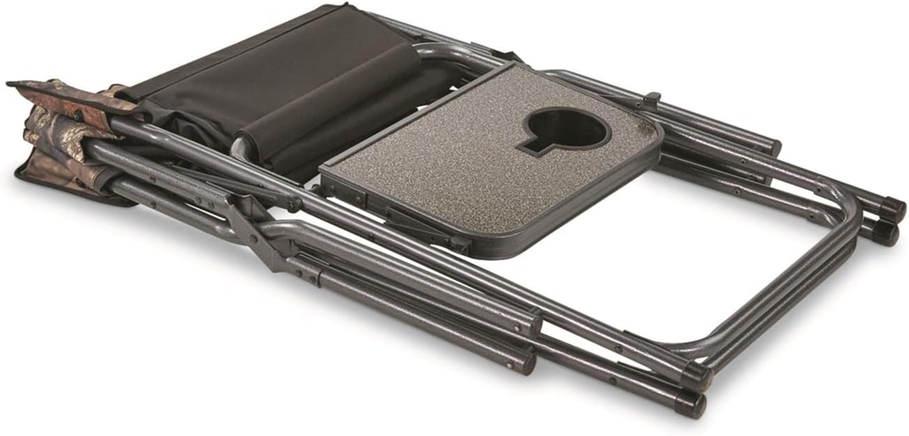 Silla campamento director alta plegable 500lb azul/negro