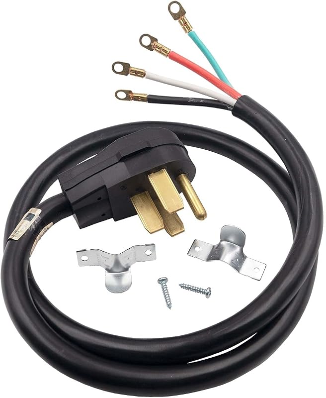 Cable alimentación eléctrica 4" 40A 250V