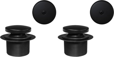 Set 2 adornos bañera hilo grueso placa 1 agujero negro