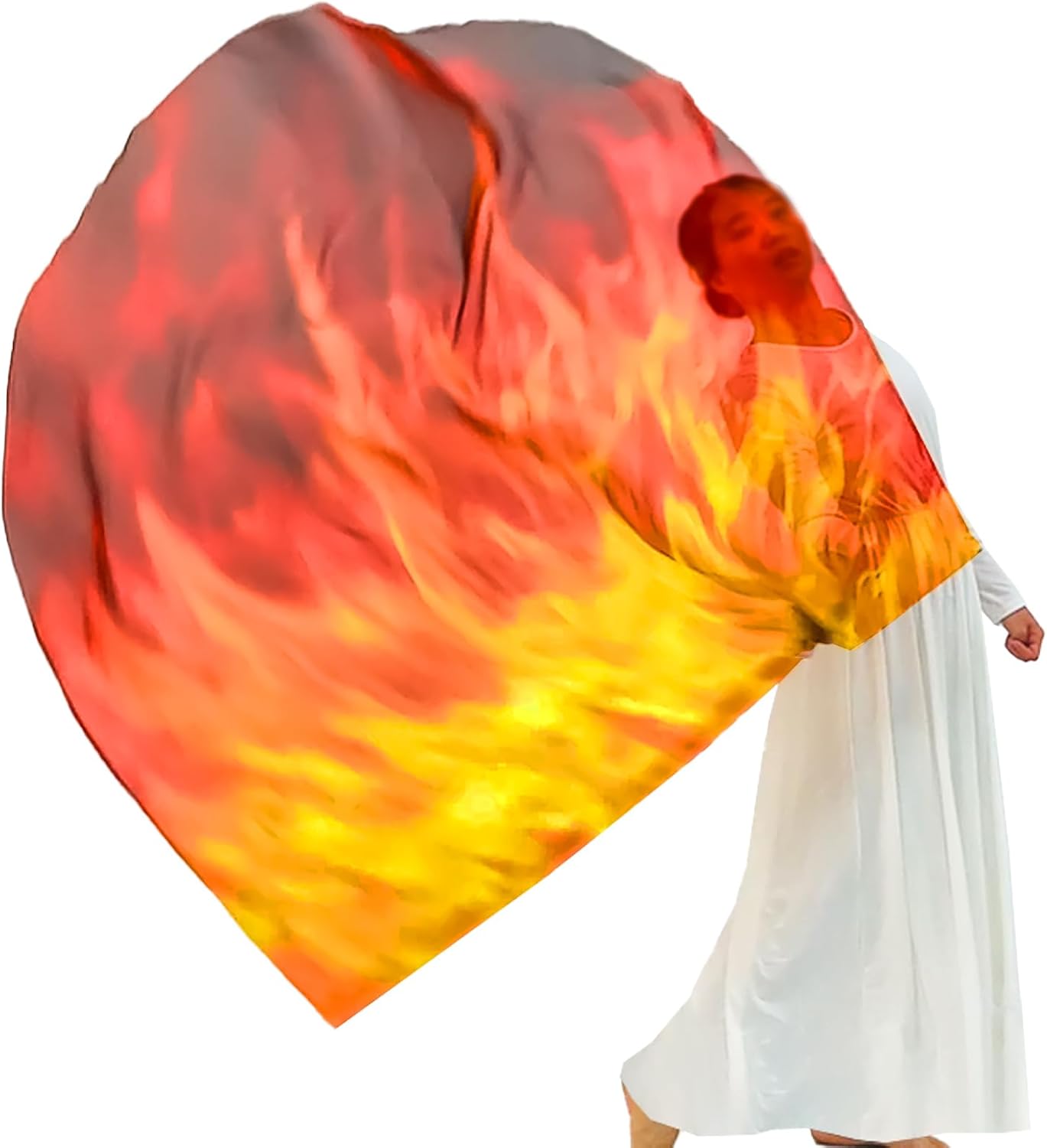 Bandera alabanza poste escalable ala ángel iglesia