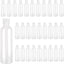 30 Botellas Plástico 8oz Transparente Tapa Abatible Viaje