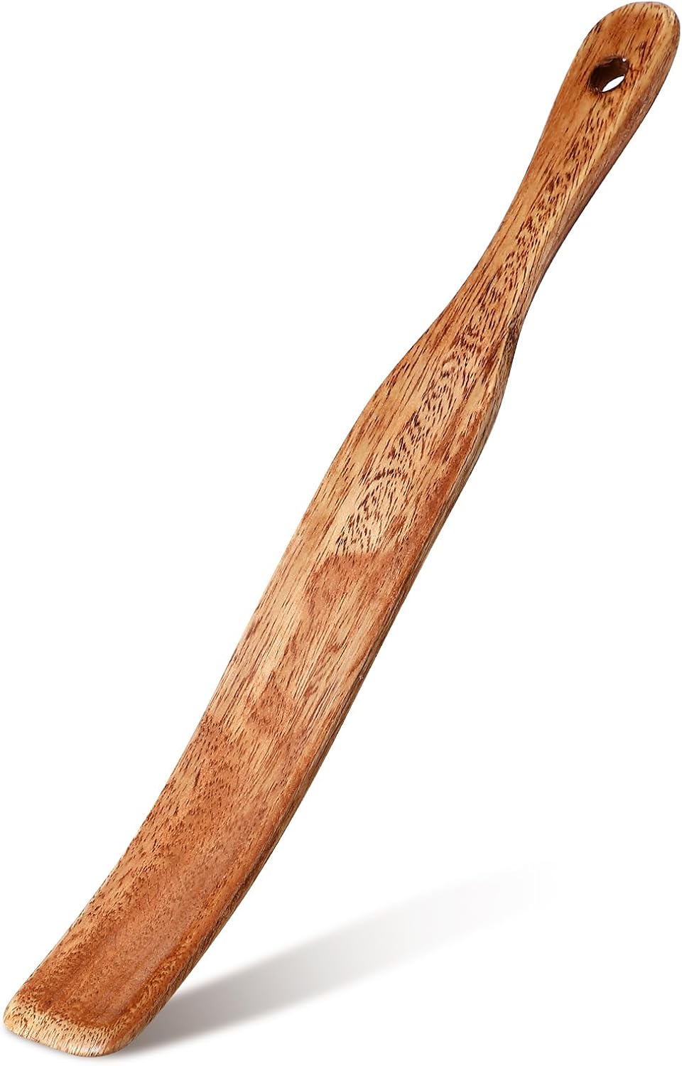 Espátula madera acacia 11pulg para masa madre y hornear