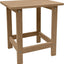 Mesa auxiliar exterior Adirondack resistente teca