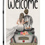 Bandera bienvenida boda 12x18pulg vertical doble cara