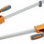 Set 2 Abrazaderas Paralelas 18pulg Carpintería Marrón
